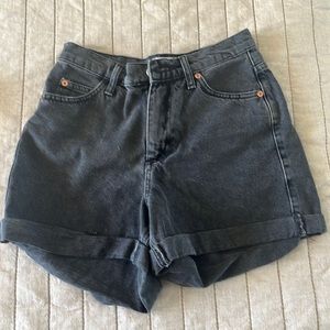 topshop mom jean shorts